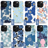 قاب KAJSA کجسا  Blue Floral Collection Series مناسب برای Apple iPhone 14