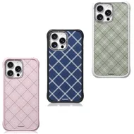 قاب برند Youngkit یانگ کیت مدل Diamond Check Removable Liquid Silicone Case Magsafe مناسب برای Apple iPhone 16 Pro Max