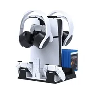 استند خنک کننده و شارژر PS5 برند گرین لاین مدل GNPS5CSTD