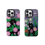 قاب یانگکیت مدل Youngkit Heenjon Cat Flower مناسب برای Apple iPhone 15 Pro
