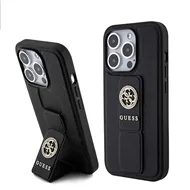 قاب برند GUESS اورجینال مدل GRIPSTAND SAFFIANO مناسب برای گوشی موبایل اپل آیفون 15 پرومکس