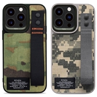 قاب برند Kajsa کجسا مدل Military Straps Magsafe Army متاسب برای Apple iPhone 16 Pro Max