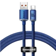 کابل شارژ USB به Type-c بیسوس 100 وات 2متر Baseus Crystal Shine CAJY000501