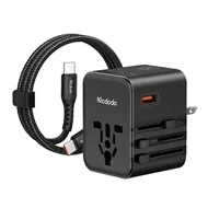 آداپتور شارژ مسافرتی 25 وات مکدودو یا کابل MCDODO CP-3260 Universal Travel Charging Adapter
