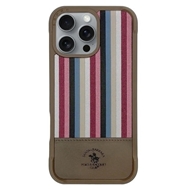 قاب اورجینال برند پولو مدل Santa Barbara Isaac Series Polo Original Leather Case مناسب برای Apple iPhone 16 Pro