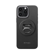 قاب آیفون 16 پرو مکس برند پیتاکا مدل PITAKA Military-Grade Protective Case &Grip 3 مناسب برای Apple iPhone 16 Pro Max