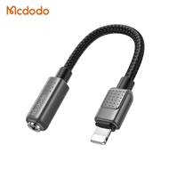 تبدیل لایتنینگ به جک 3.5 میلیمتری AUX مک دودو مدل MCDODO CA-5010 ساپورت میکروفون