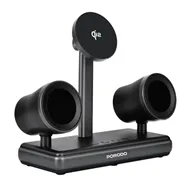 اسپیکر و شارژر وایرلس مگسیف پرودو Porodo Speaker Charging Dock FWCH050