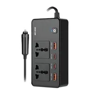 اینورتر 200 وات گرین لاین Green Lion 200W Car Inverter GNGC200CINBK