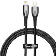 کابل شارژ لایتنینگ 1 متر بیسوس Baseus Glimmer Fast Charging Data Cable CADH000201