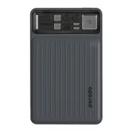 پاوربانک 10000 پرودو Porodo Slim Power Bank PD-PBFCH029 توان 22.5 وات و کابل متصل