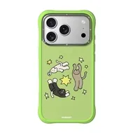قاب برند Youngkit یانگ کیت مدل Cat Diary Series سبز مناسب برای Apple iPhone 17 Pro Max