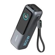 پاوربانک 25000 انکر Anker A1695 Zolo Power Bank توان 165 وات همراه با کابل متصل