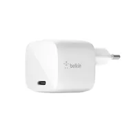 شارژر دیواری شارژ سریع USB-C 30 وات بلکین مدل WCH001vfWH