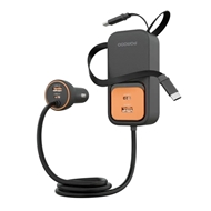 شارژر فندکی پورودو Porodo Enzo Multi-Port Car Charger