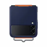 کاور Silicone Cover With Strap سامسونگ Galaxy Z Flip 3
