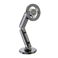 پایه نگهدارنده مغناطیسی موبایل گرین لاین مدل Green Lion Foldable Magnetic Car Mount GNFLMAGCMTBK
