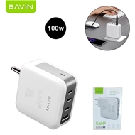 شارژر دیواری باوین Bavin PC918Y GaN توان 100 وات