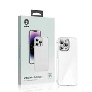 قاب شفاف برند Green Lion مدل Delgado PC Case مناسب برای Apple iPhone 15 Pro Max