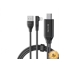 کابل HDMI به لایتنینگ باوین Bavin HDMI-11 طول 2 متر