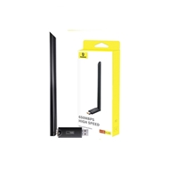 دانگل وای فای دو باند آنتن دار بیسوس Adapter Baseus FastJoy 650Mbps WiFi Adapter B01317600111-02