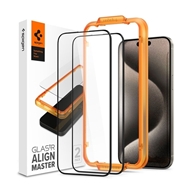 محافظ صفحه نمایش آیفون 15 پرو مکس اسپیگن iPhone 15 Pro Max Screen Protector AlignMaster GLAS.tR