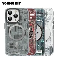 قاب برند یانگ کیت مدل مگ سیف مناسب برای آیفون 13 Youngkit Technology Series Mafsafe iPhone 13
