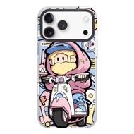 قاب برند OGBRO اوجی برو مدل Cycling Holidays Series مناسب برای Apple iPhone 17