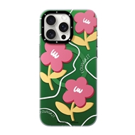 قاب YOUNGKIT یانگکیت youngkit Green Sunshine Flowery Smile Magsafe مناسب برای Apple iPhone 13