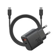 ست شارژر دیواری 35W و کابل USB-C بازیک Velox Bundle EU