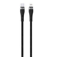 کابل شارژ تایپ سی به لایتنینگ 1 متر گرین لاین Green Lion Braided Cable GNBRUSCLGBK