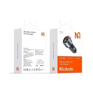 شارژر فندکی 2 پورت 75 وات مک دودو Mcdodo 75W USB-A & USB-C PD Car Charger CC-369