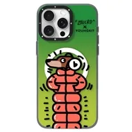 قاب YOUNGKIT یانگکیت Green Mucro Strees Relief With Humor Magsafe Series مناسب برای Apple iPhone 13 Pro Max